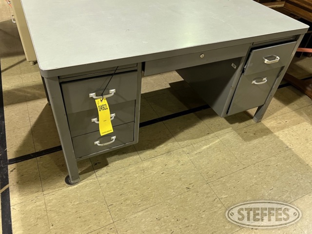 Steel desk